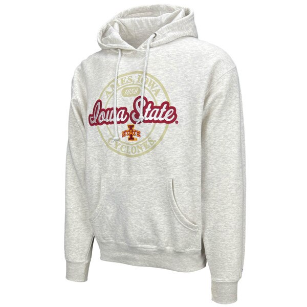 Blue 84 Iowa State I-State Oatmeal Hooded Sweatshirt